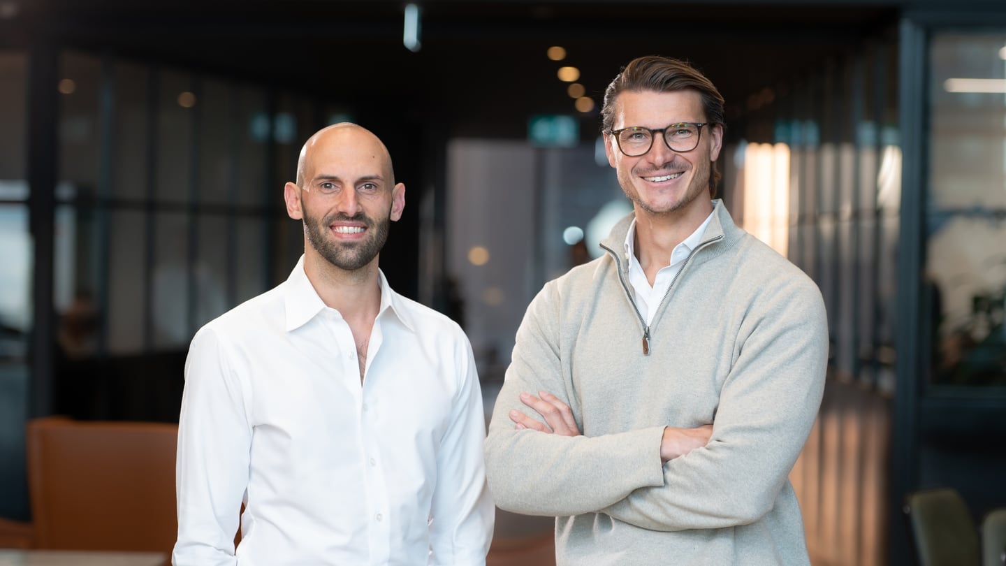 Miguel Pieters and Thibault Calliauw, who run the Onwise workshops